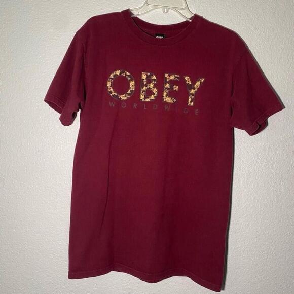 Obey Floral Graphic Tee - Picture 1 of 6